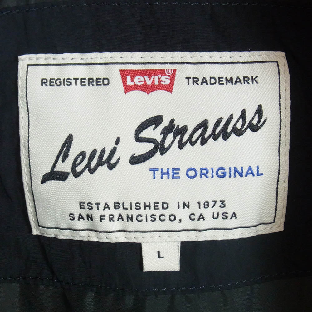 Levi's リーバイス PC9-A8557-0000 ROCKRIDGE ショート ダウン ジャケット ブラック系 L【中古】