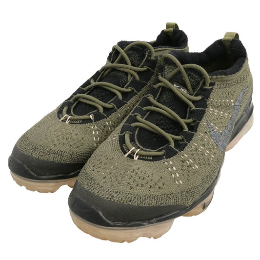 NIKE ナイキ DV1678-200 Air VaporMax 2023 Flyknit Medium Olive Pink Oxford Black エアヴェイパー マックス フライニット ランニングシューズ ローカットスニーカー モスグリーン系 ブラック系 26cm【中古】