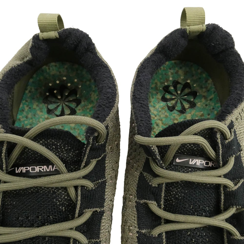 NIKE ナイキ DV1678-200 Air VaporMax 2023 Flyknit Medium Olive Pink Oxford Black エアヴェイパー マックス フライニット ランニングシューズ ローカットスニーカー モスグリーン系 ブラック系 26cm【中古】
