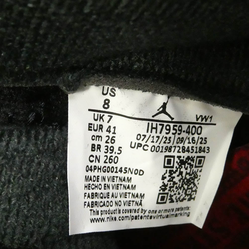 NIKE ナイキ Levi's リーバイス IH7959-400 × Levi’s Air Jordan 3 Retro SP Indigo and Gym Red (LEVI'S Tab)リーバイス エアジョーダン3 レトロ SP ローカット スニーカー ブラック系 ダークネイビー系 26cm【新古品】【未使用】【中古】