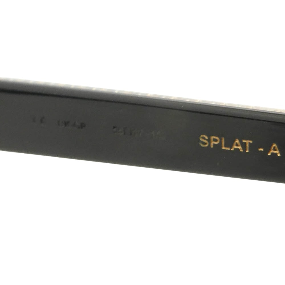 CHROME HEARTS クロムハーツ（原本無） SPLAT-A BSフレア テンプル アイウェア サングラス メガネ ブラック系 55□17-143【中古】
