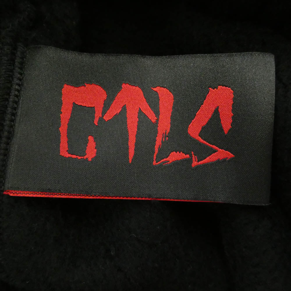カタリスト 24AW 2401110401 CVTVLIST ロゴ 刺繍 サルエル スウェット パンツ ブラック系【中古】