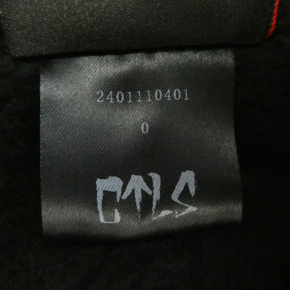 カタリスト 24AW 2401110401 CVTVLIST ロゴ 刺繍 サルエル スウェット パンツ ブラック系【中古】