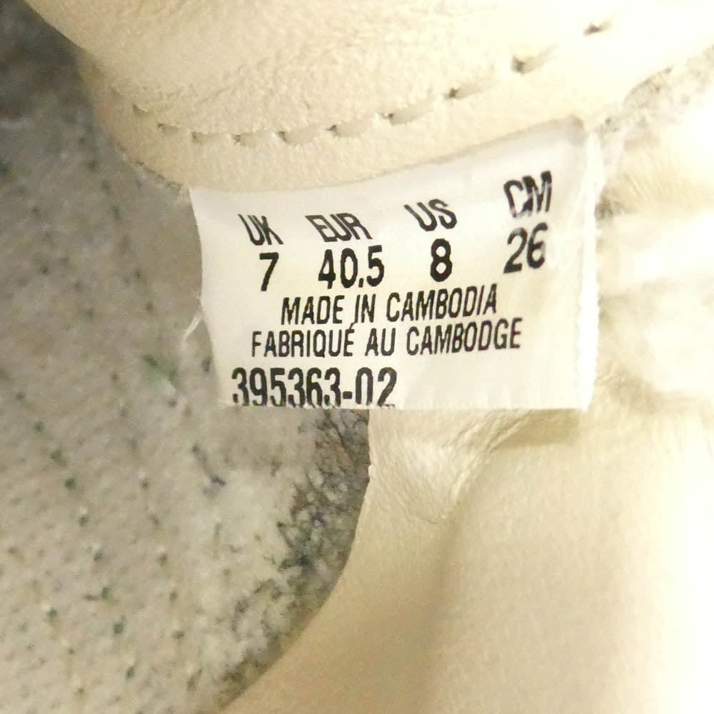 PUMA プーマ 395363-02 INDOOR OG FROSTED IVORY-VINE インドア オージー ローカット スニーカー ホワイト系 グリーン系 26cm【中古】