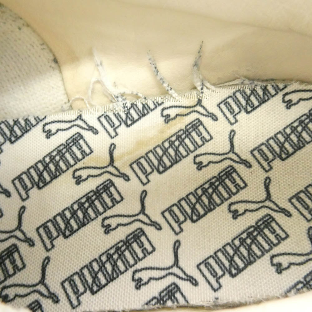 PUMA プーマ 395363-02 INDOOR OG FROSTED IVORY-VINE インドア オージー ローカット スニーカー ホワイト系 グリーン系 26cm【中古】