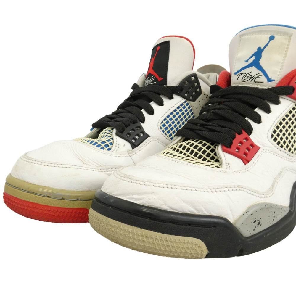 NIKE ナイキ CL1184-146 AIR JORDAN 4 RETRO SE What The 4 AJ4 エアジョーダン スニーカー ホワイト系 マルチカラー系 27cm【中古】