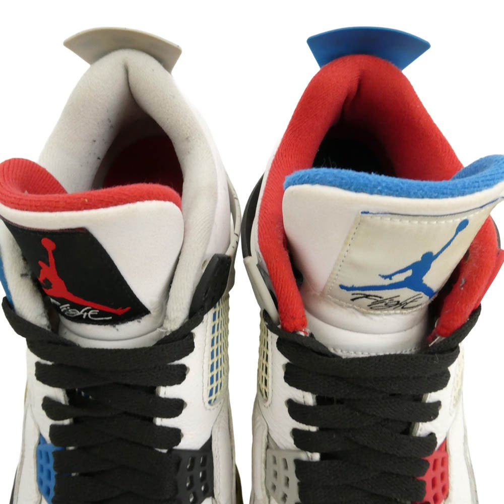NIKE ナイキ CL1184-146 AIR JORDAN 4 RETRO SE What The 4 AJ4 エアジョーダン スニーカー ホワイト系 マルチカラー系 27cm【中古】