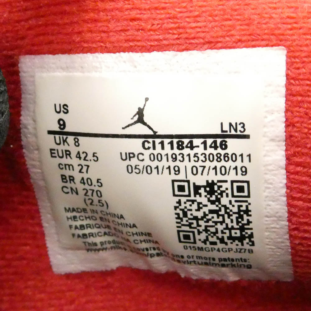 NIKE ナイキ CL1184-146 AIR JORDAN 4 RETRO SE What The 4 AJ4 エアジョーダン スニーカー ホワイト系 マルチカラー系 27cm【中古】
