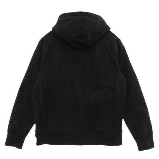 Supreme シュプリーム 17AW Paisley Fuck Em All Hooded Sweatshirt ペイズリー ロゴ フーデッド スウェットシャツ フーディー パーカー ブラック系 S【中古】