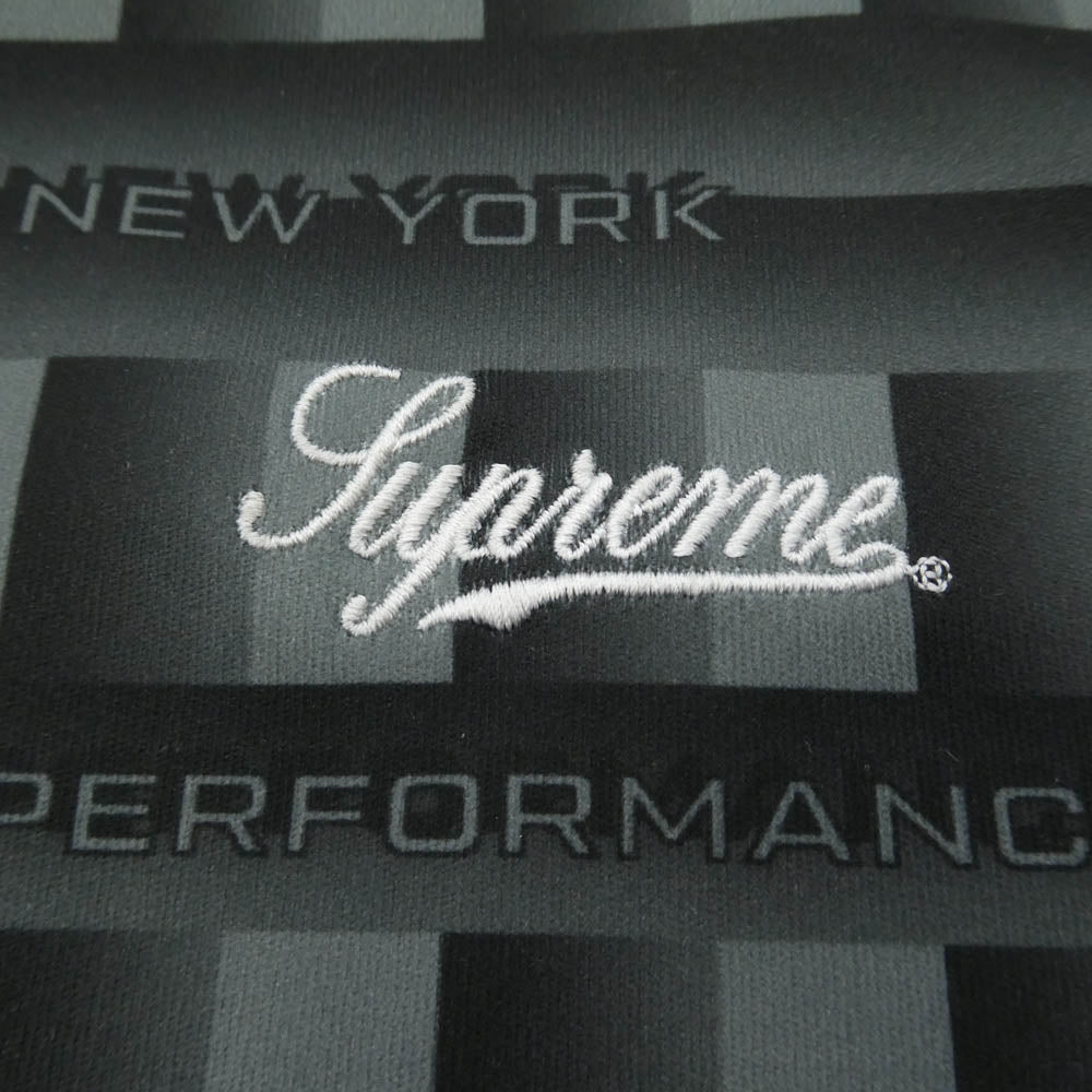 Supreme シュプリーム 20SS Grid Soccer Jersey グリッド サッカー ジャージ Vネック 半袖 Tシャツ カットソー グリーン系 L【中古】