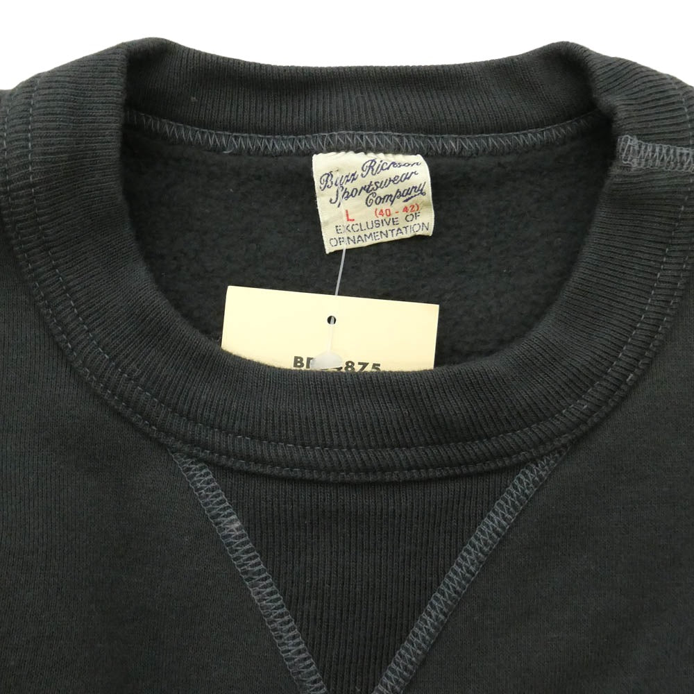 Buzz Rickson's バズリクソンズ BR64875 プリント 長袖 スウェットシャツ トレーナー ブラック系 L【極上美品】【中古】
