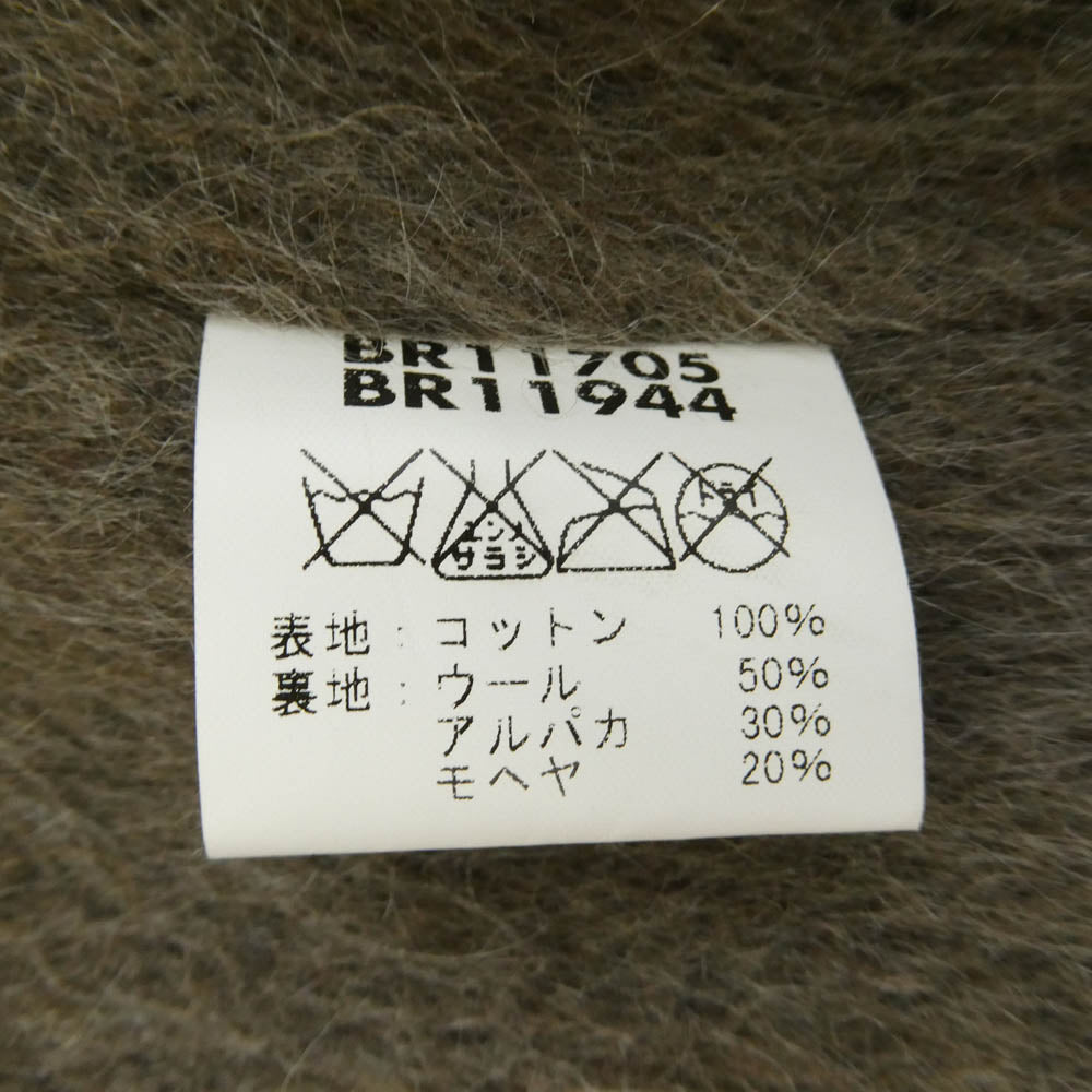 Buzz Rickson's バズリクソンズ BR11705 DEMOTEX-ED N-1 裏地モヘア混ウール デッキ ベスト モスグリーン系 40【中古】