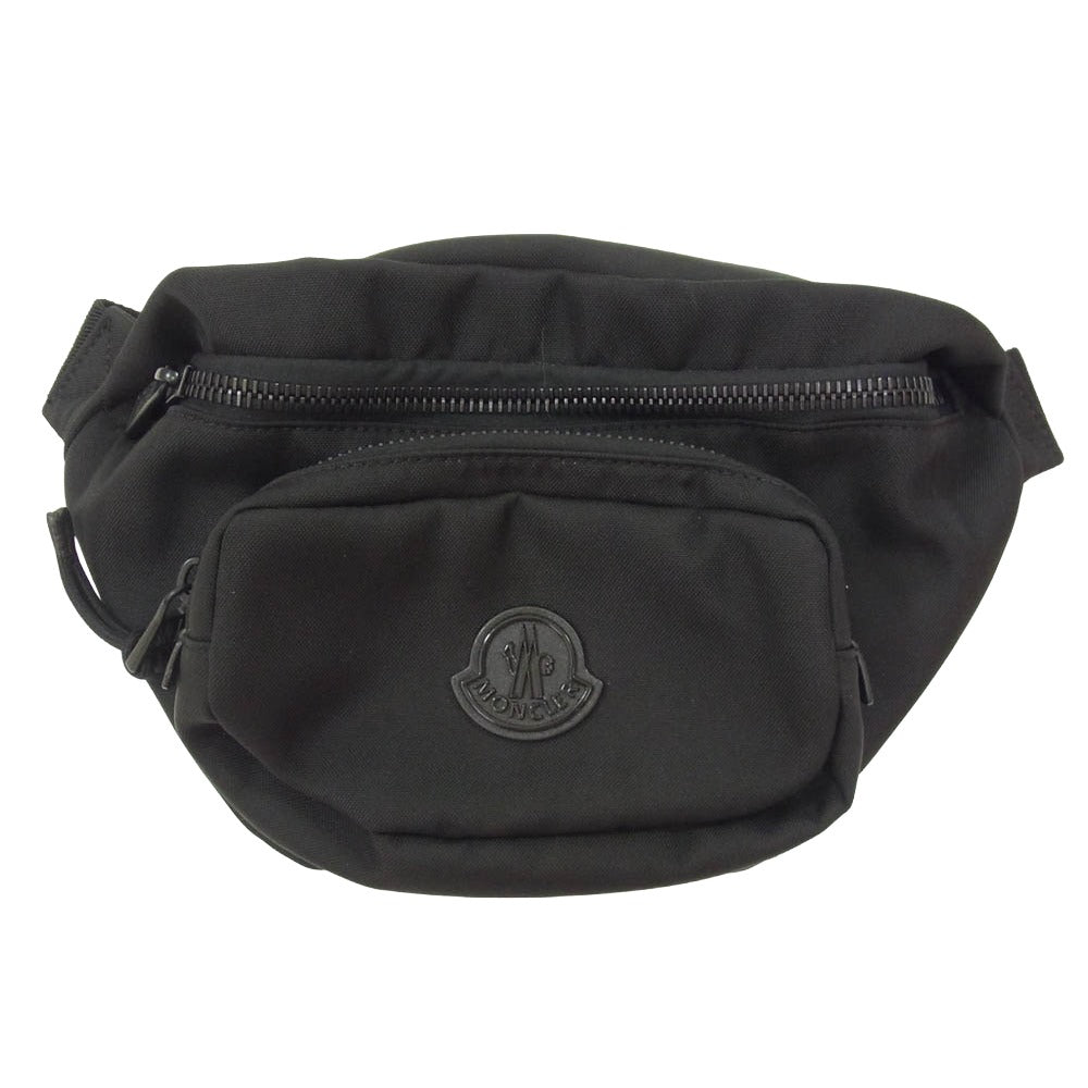 MONCLER モンクレール 23SS I109A5M00006 M2388 DURANCE デュランス ナイロン ウエスト ポーチ ベルト バッグ ボディバッグ ブラック系【中古】