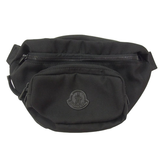 MONCLER モンクレール 23SS I109A5M00006 M2388 DURANCE デュランス ナイロン ウエスト ポーチ ベルト バッグ ボディバッグ ブラック系【中古】