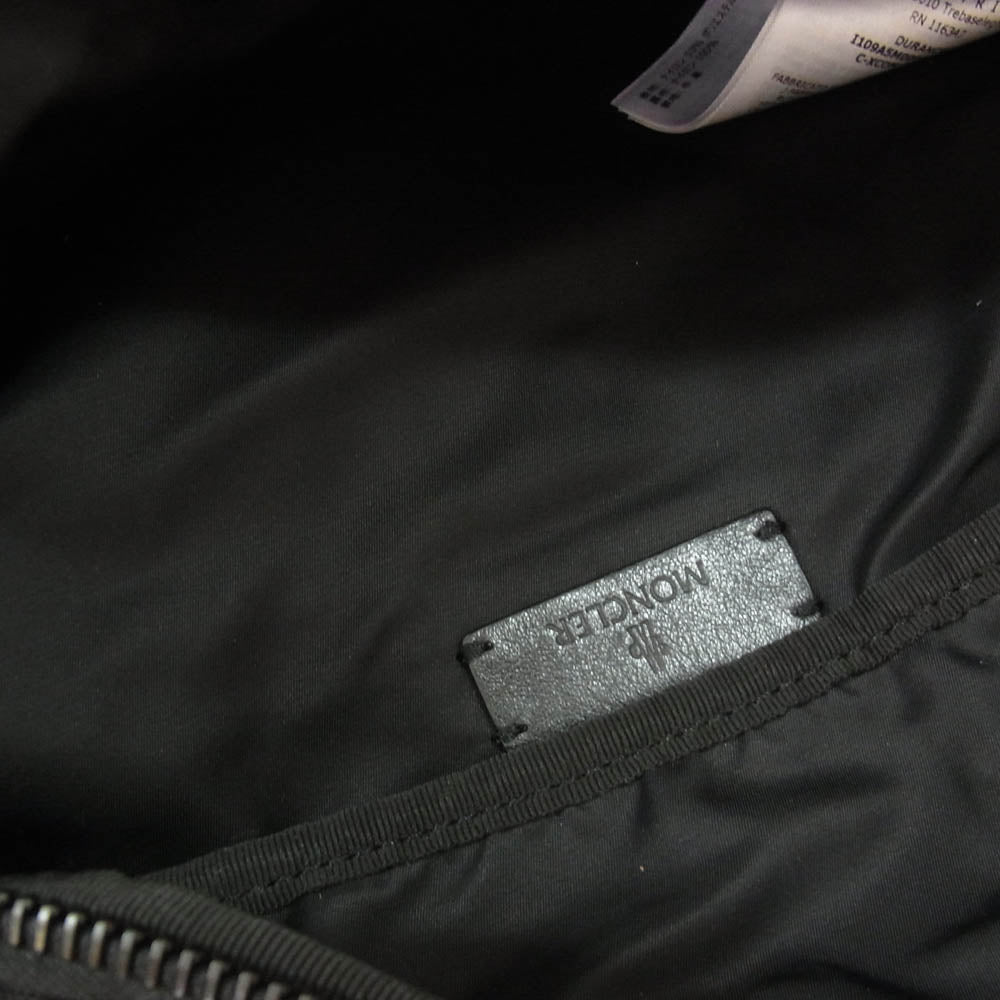 MONCLER モンクレール 23SS I109A5M00006 M2388 DURANCE デュランス ナイロン ウエスト ポーチ ベルト バッグ ボディバッグ ブラック系【中古】