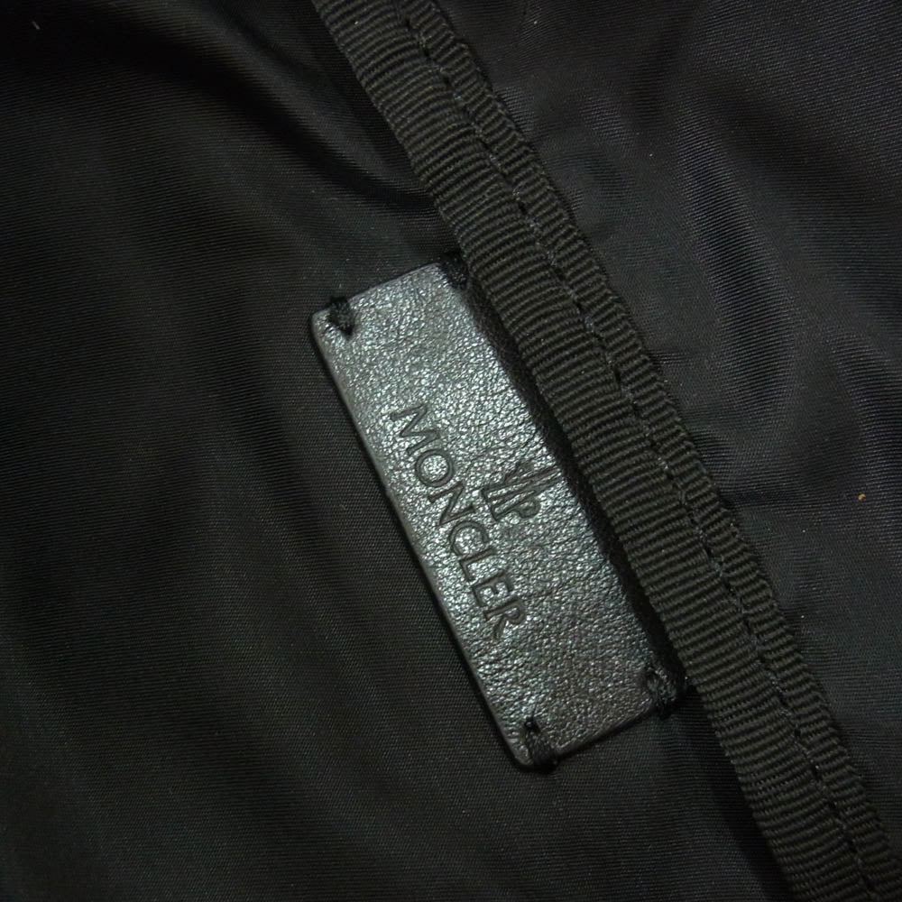 MONCLER モンクレール 23SS I109A5M00006 M2388 DURANCE デュランス ナイロン ウエスト ポーチ ベルト バッグ ボディバッグ ブラック系【中古】