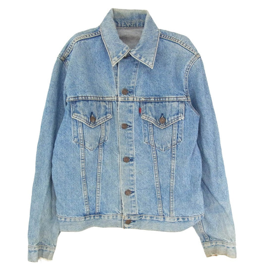 Levi's リーバイス 90s ボタン裏刻印H07 スモールe デニム ジャケット インディゴブルー系 サイズ表記無【中古】