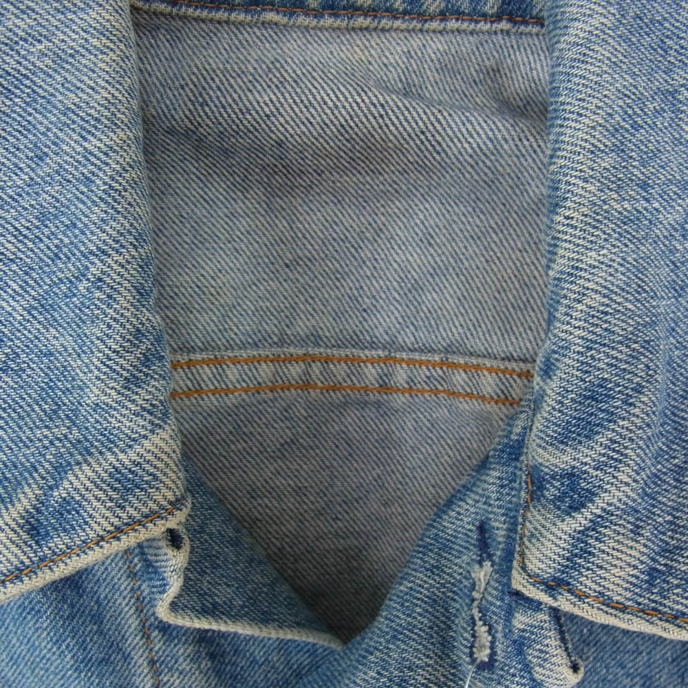 Levi's リーバイス 90s ボタン裏刻印H07 スモールe デニム ジャケット インディゴブルー系 サイズ表記無【中古】