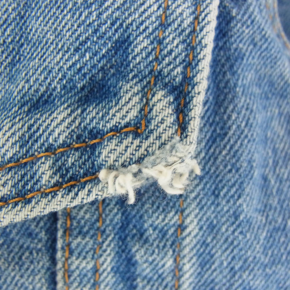 Levi's リーバイス 90s ボタン裏刻印H07 スモールe デニム ジャケット インディゴブルー系 サイズ表記無【中古】