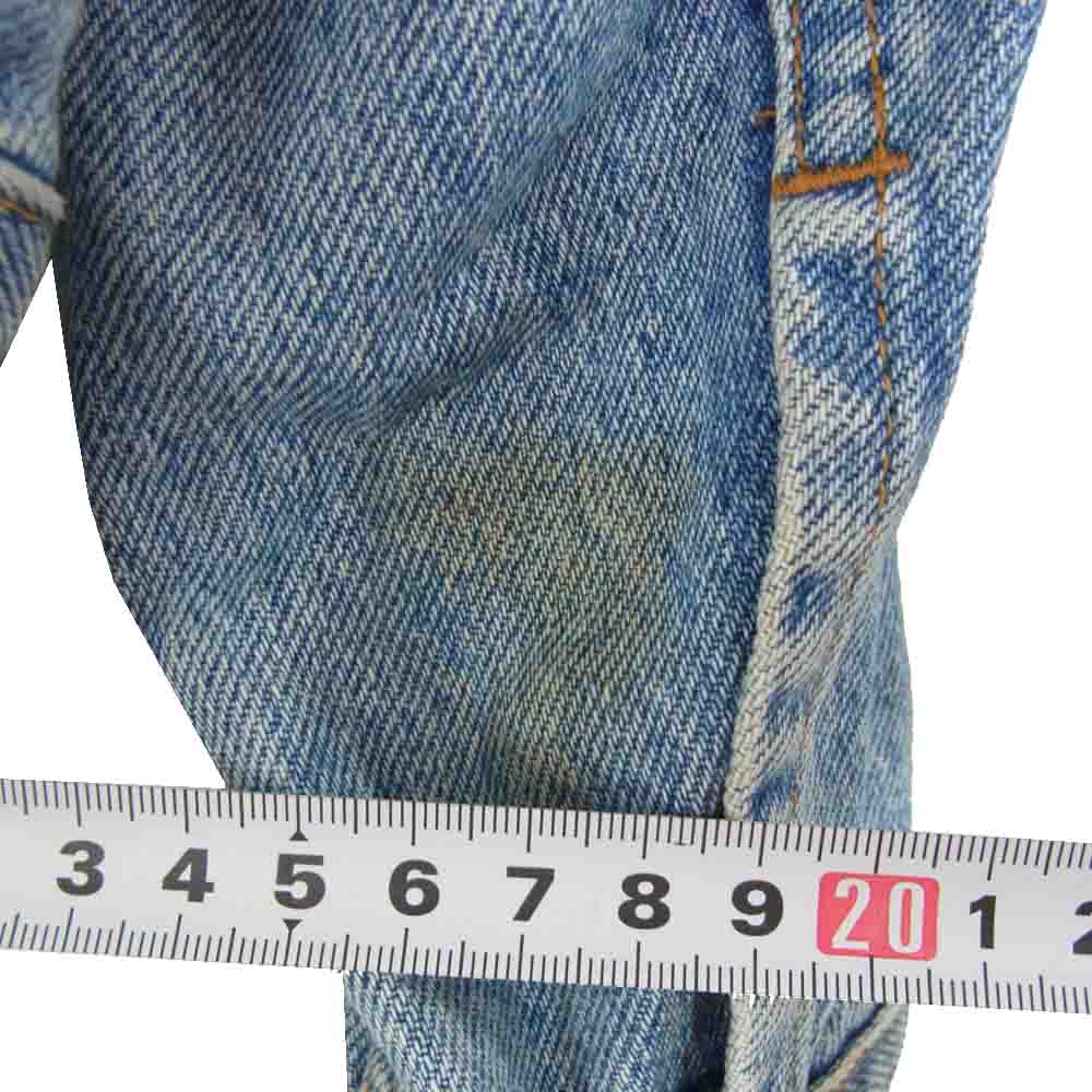 Levi's リーバイス 90s ボタン裏刻印H07 スモールe デニム ジャケット インディゴブルー系 サイズ表記無【中古】