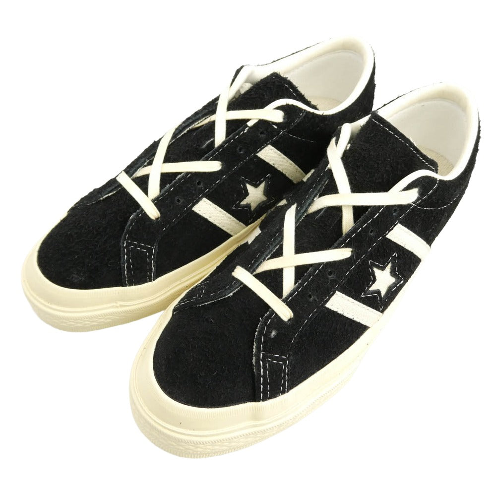 CONVERSE コンバース 1SE244 STAR BARS US SUEDE スエード ローカット スニーカー ブラック系 26.5cm【新古品】【未使用】【中古】