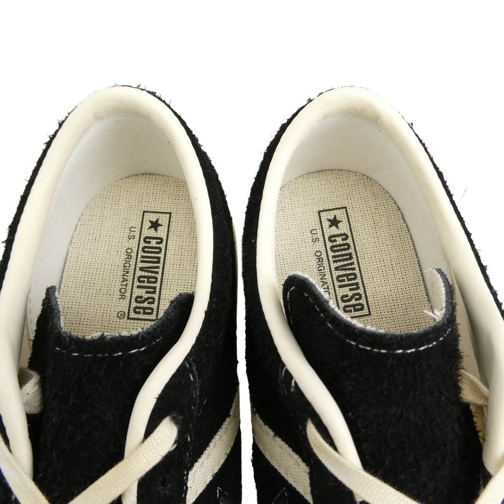 CONVERSE コンバース 1SE244 STAR BARS US SUEDE スエード ローカット スニーカー ブラック系 26.5cm【新古品】【未使用】【中古】