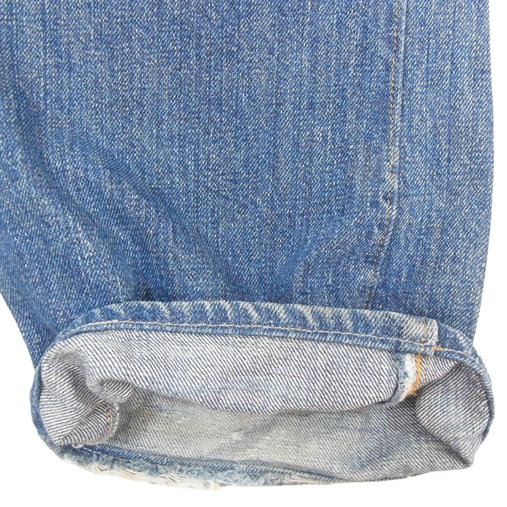 Levi's リーバイス 60s 66 BIGE ビッグE ボタン裏刻印16 501 デニム パンツ インディゴブルー系 サイズ表記無【中古】