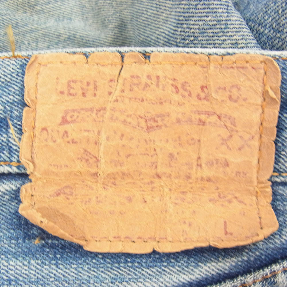 Levi's リーバイス 60s 66 BIGE ビッグE ボタン裏刻印16 501 デニム パンツ インディゴブルー系 サイズ表記無【中古】