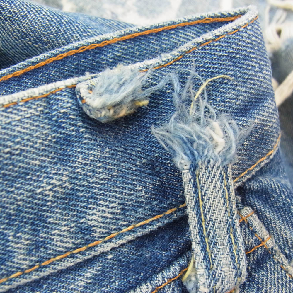 Levi's リーバイス 60s 66 BIGE ビッグE ボタン裏刻印16 501 デニム パンツ インディゴブルー系 サイズ表記無【中古】