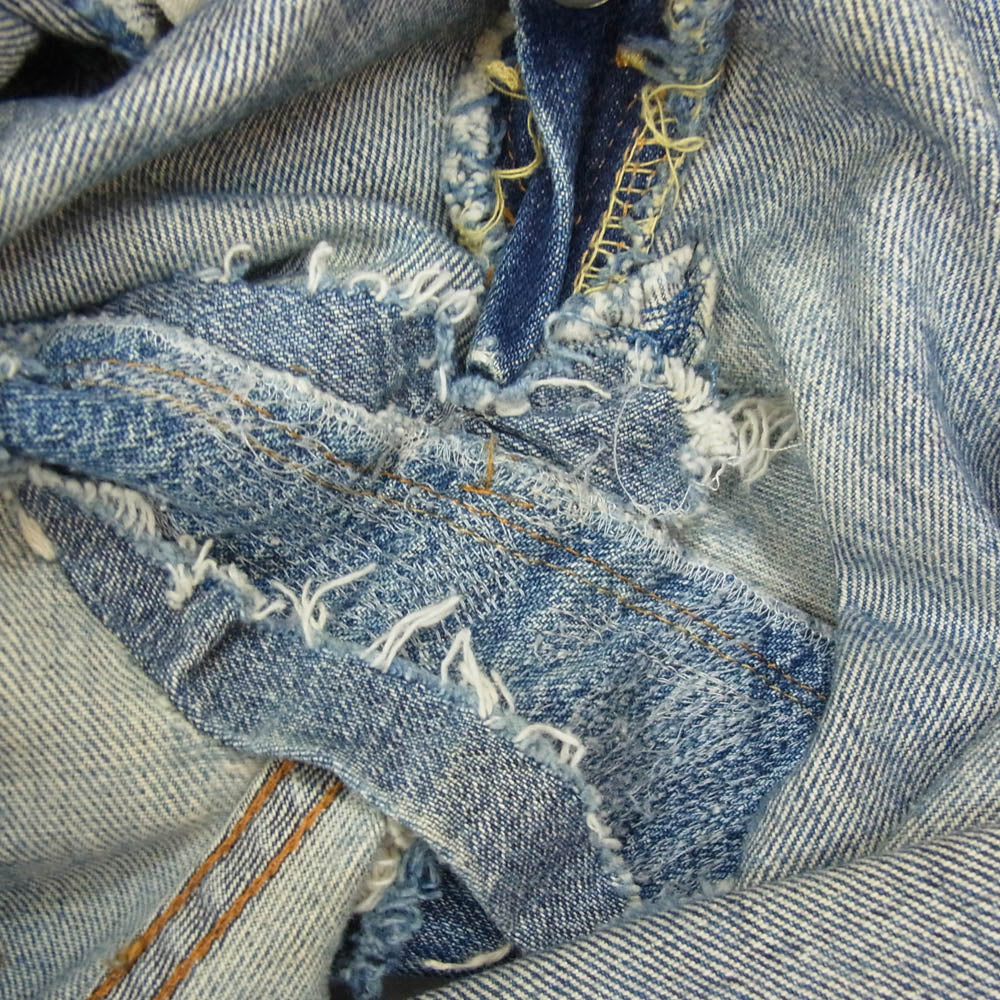 Levi's リーバイス 60s 66 BIGE ビッグE ボタン裏刻印16 501 デニム パンツ インディゴブルー系 サイズ表記無【中古】