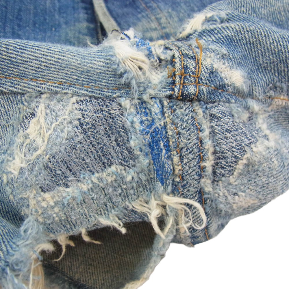 Levi's リーバイス 60s 66 BIGE ビッグE ボタン裏刻印16 501 デニム パンツ インディゴブルー系 サイズ表記無【中古】