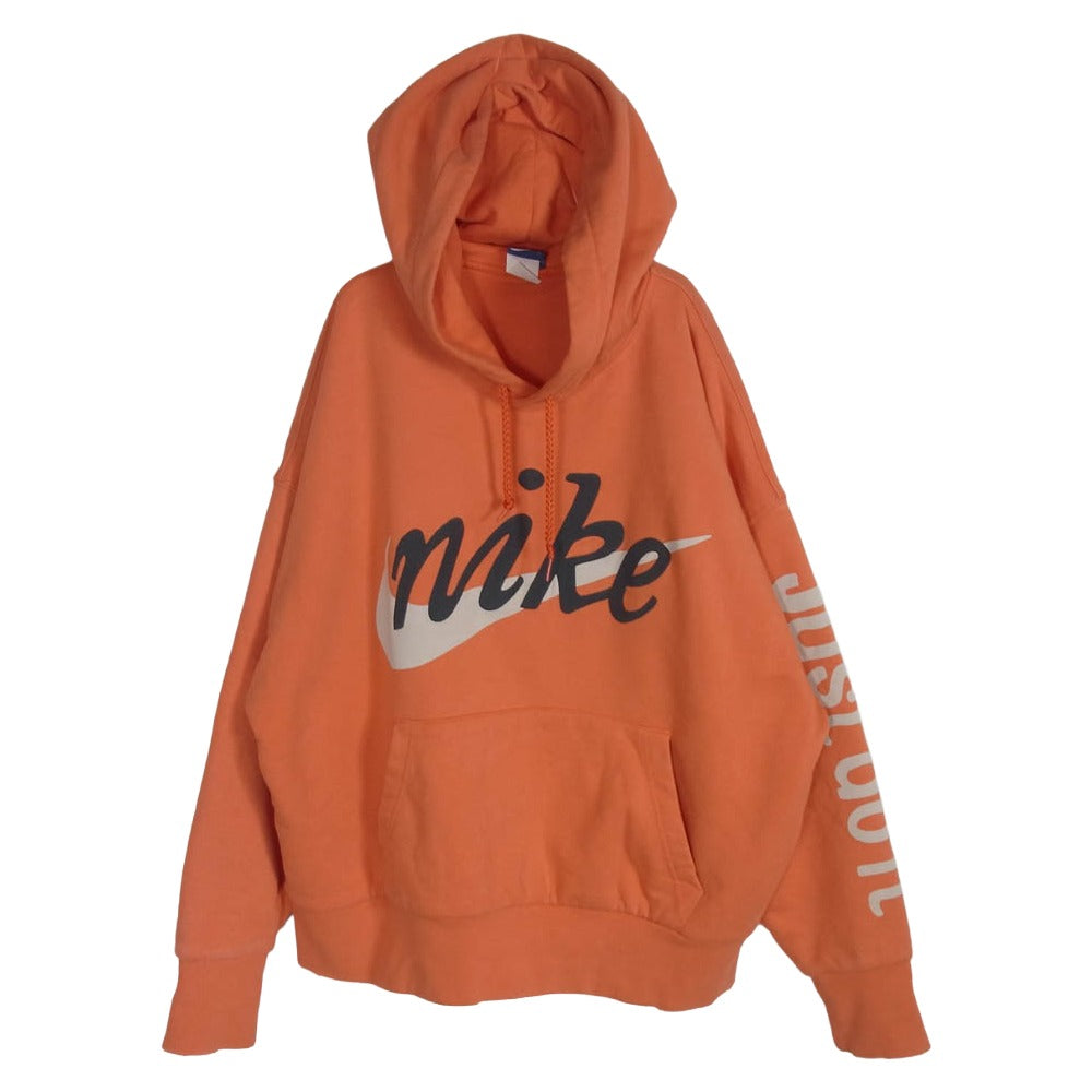 NIKE ナイキ 21SS DA2598-891 × Cactus Plant カクタスプラント Flea Market CPFM Shoe Box Parka フリーマーケット ダブルフェイス フーディー パーカー オレンジ系 XL【中古】