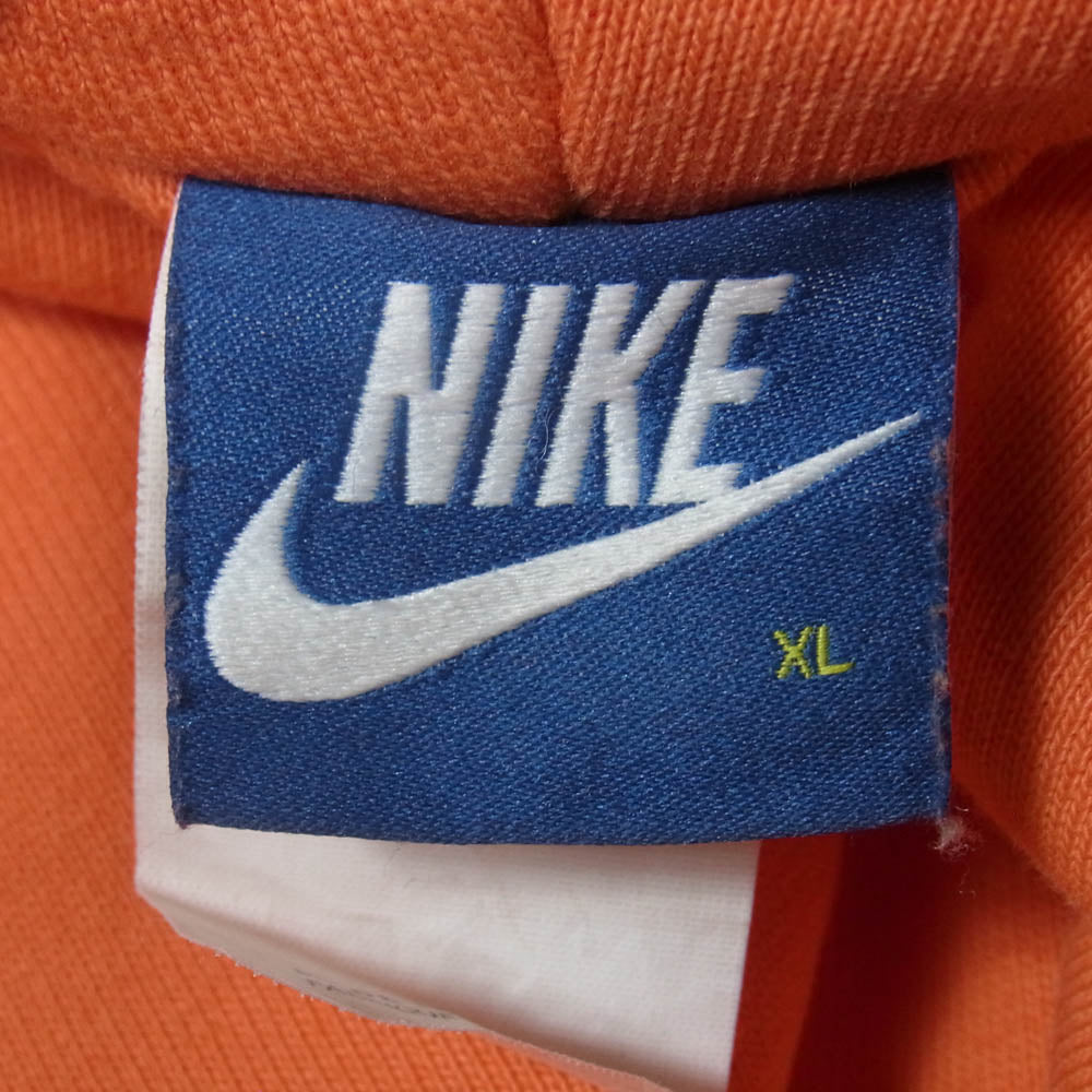 NIKE ナイキ 21SS DA2598-891 × Cactus Plant カクタスプラント Flea Market CPFM Shoe Box Parka フリーマーケット ダブルフェイス フーディー パーカー オレンジ系 XL【中古】