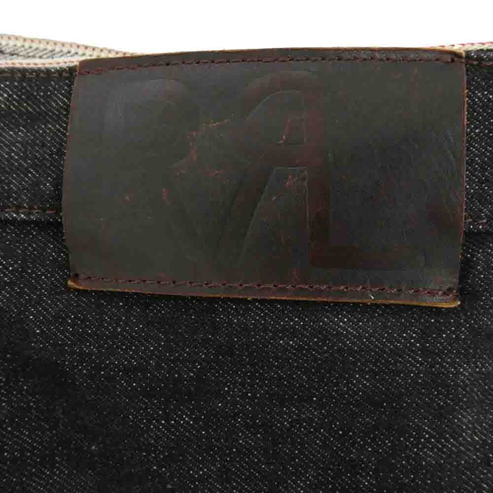 RRL ダブルアールエル デニム トートバッグ ブラック系 ブラウン系【中古】