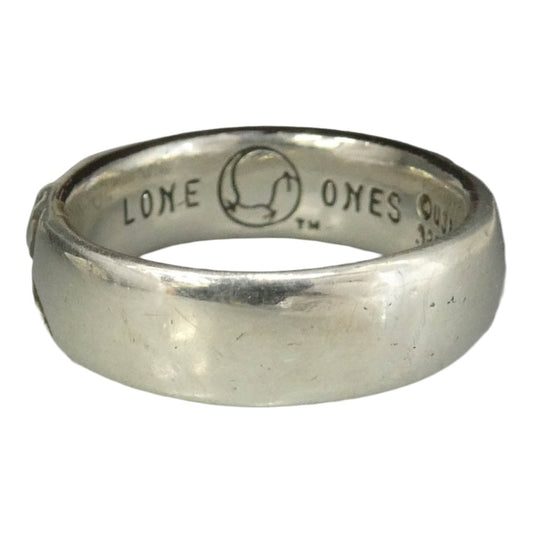 LONE ONES ロンワンズ Soul mate Ring ソウル メイト リング シルバー系 約15.5号【中古】
