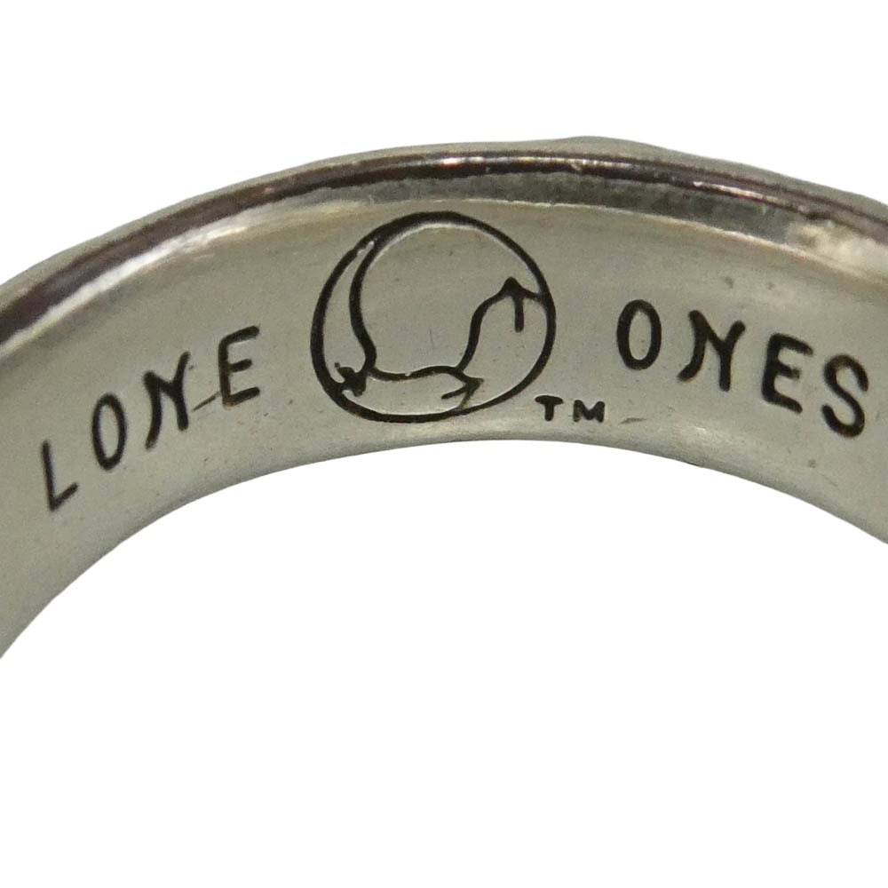 LONE ONES ロンワンズ Soul mate Ring ソウル メイト リング シルバー系 約15.5号【中古】