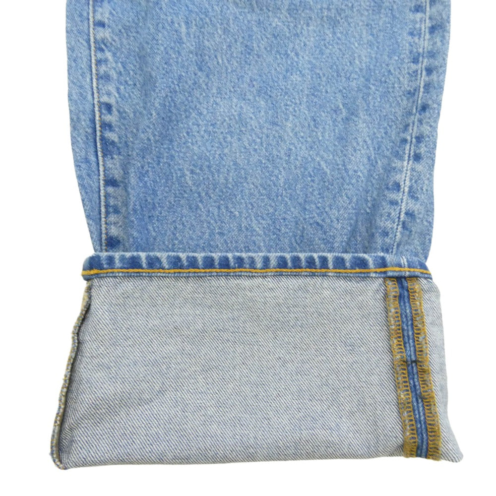 Supreme シュプリーム 24AW Baggy Jean Washed Indigo バギー ジーンズ ウォッシュド インディゴ デニム パンツ インディゴブルー系【中古】