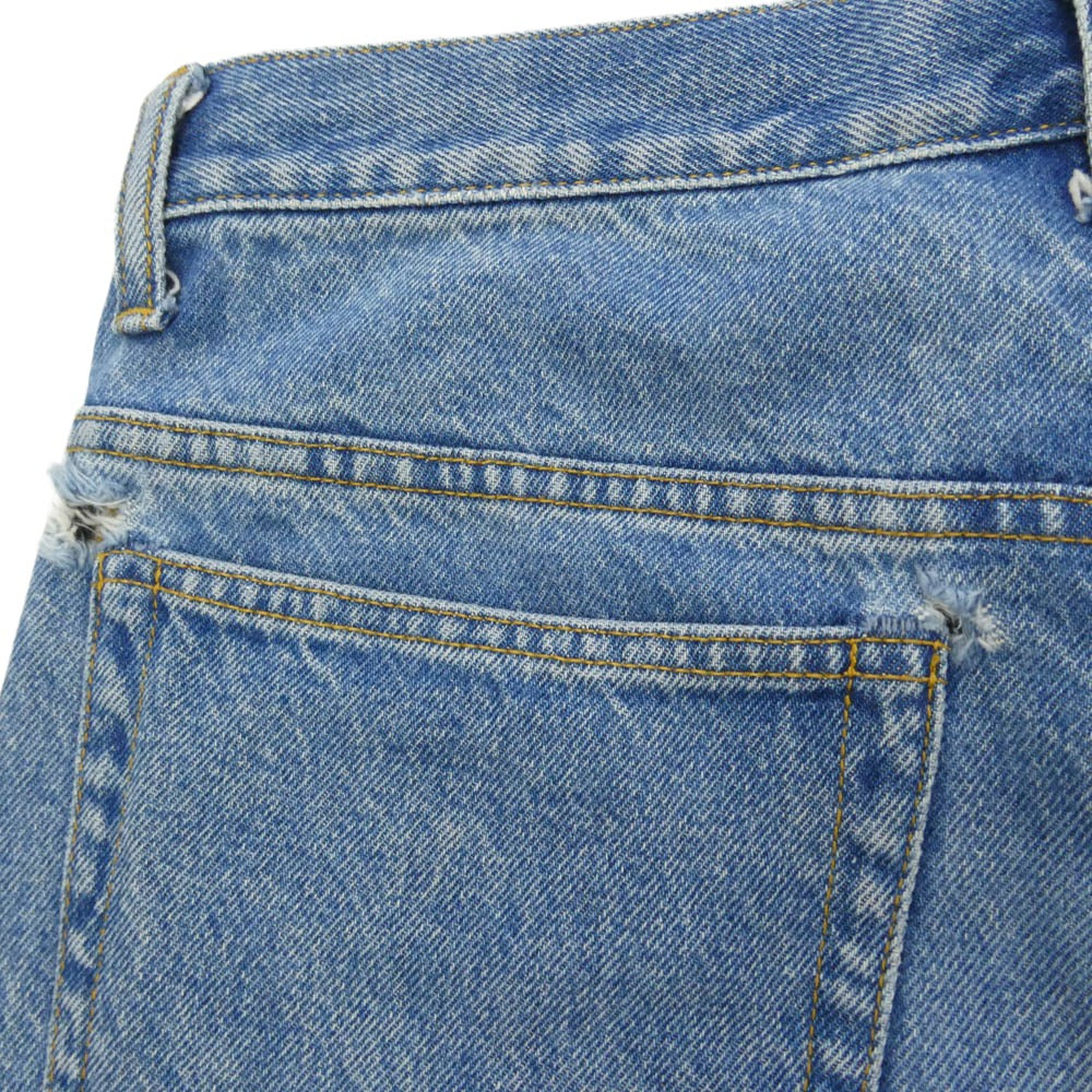 Supreme シュプリーム 24AW Baggy Jean Washed Indigo バギー ジーンズ ウォッシュド インディゴ デニム パンツ インディゴブルー系【中古】