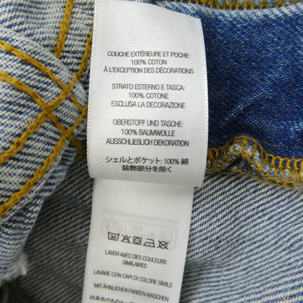 Supreme シュプリーム 24AW Baggy Jean Washed Indigo バギー ジーンズ ウォッシュド インディゴ デニム パンツ インディゴブルー系【中古】