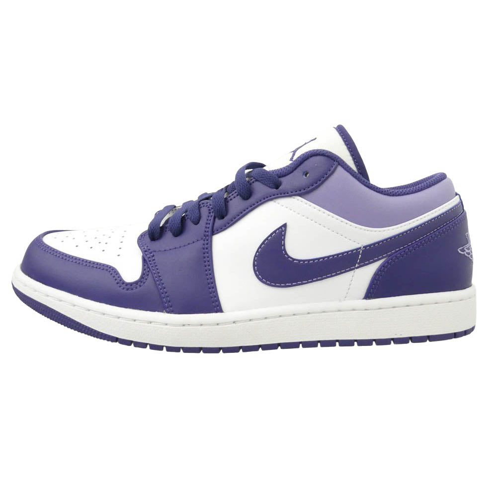 NIKE ナイキ 553558-515 Air Jordan 1 Low Sky J Purple AJ1 エアジョーダン ロー スカイ パープル スニーカー パープル系 ホワイト系 29.5cm【極上美品】【中古】