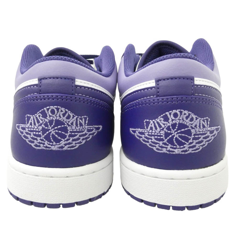 NIKE ナイキ 553558-515 Air Jordan 1 Low Sky J Purple AJ1 エアジョーダン ロー スカイ パープル スニーカー パープル系 ホワイト系 29.5cm【極上美品】【中古】
