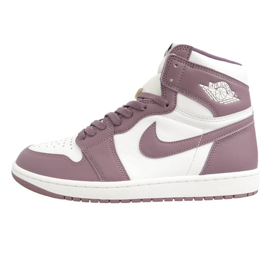 NIKE ナイキ DZ5485-105 Air Jordan 1 Retro High OG Mauve AJ1 エアジョーダン レトロ ハイ モーブ スニーカー ホワイト系 パープル系 29.5cm【極上美品】【中古】