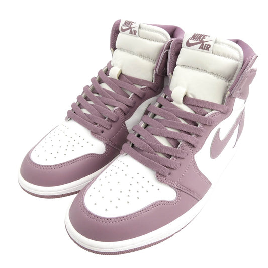 NIKE ナイキ DZ5485-105 Air Jordan 1 Retro High OG Mauve AJ1 エアジョーダン レトロ ハイ モーブ スニーカー ホワイト系 パープル系 29.5cm【極上美品】【中古】