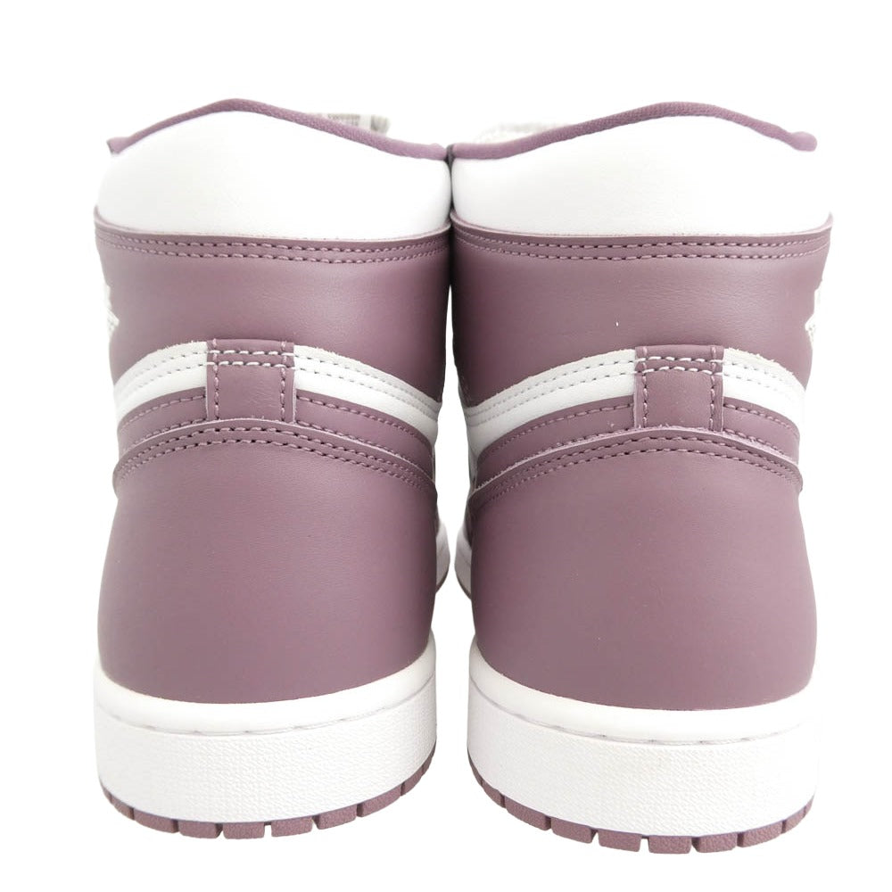 NIKE ナイキ DZ5485-105 Air Jordan 1 Retro High OG Mauve AJ1 エアジョーダン レトロ ハイ モーブ スニーカー ホワイト系 パープル系 29.5cm【極上美品】【中古】