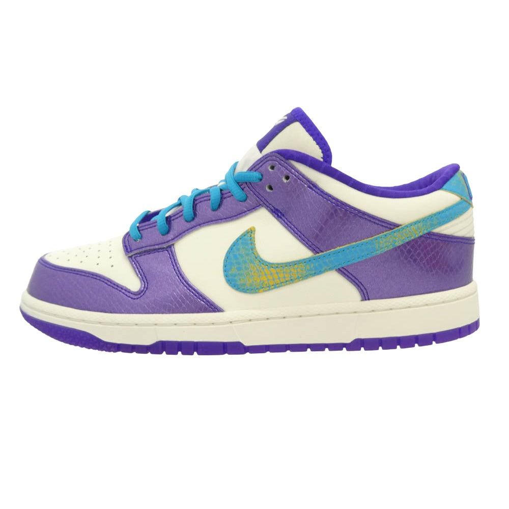 NIKE ナイキ IM0586-500 × Kobe Bryant Dunk Low Protro Draft Pack Charlotte to LA コービーブライアント ダンク ロー プロトロ ドラフトパック シャーロット トゥ スニーカー ホワイト系 パープル系 29cm【極上美品】【中古】