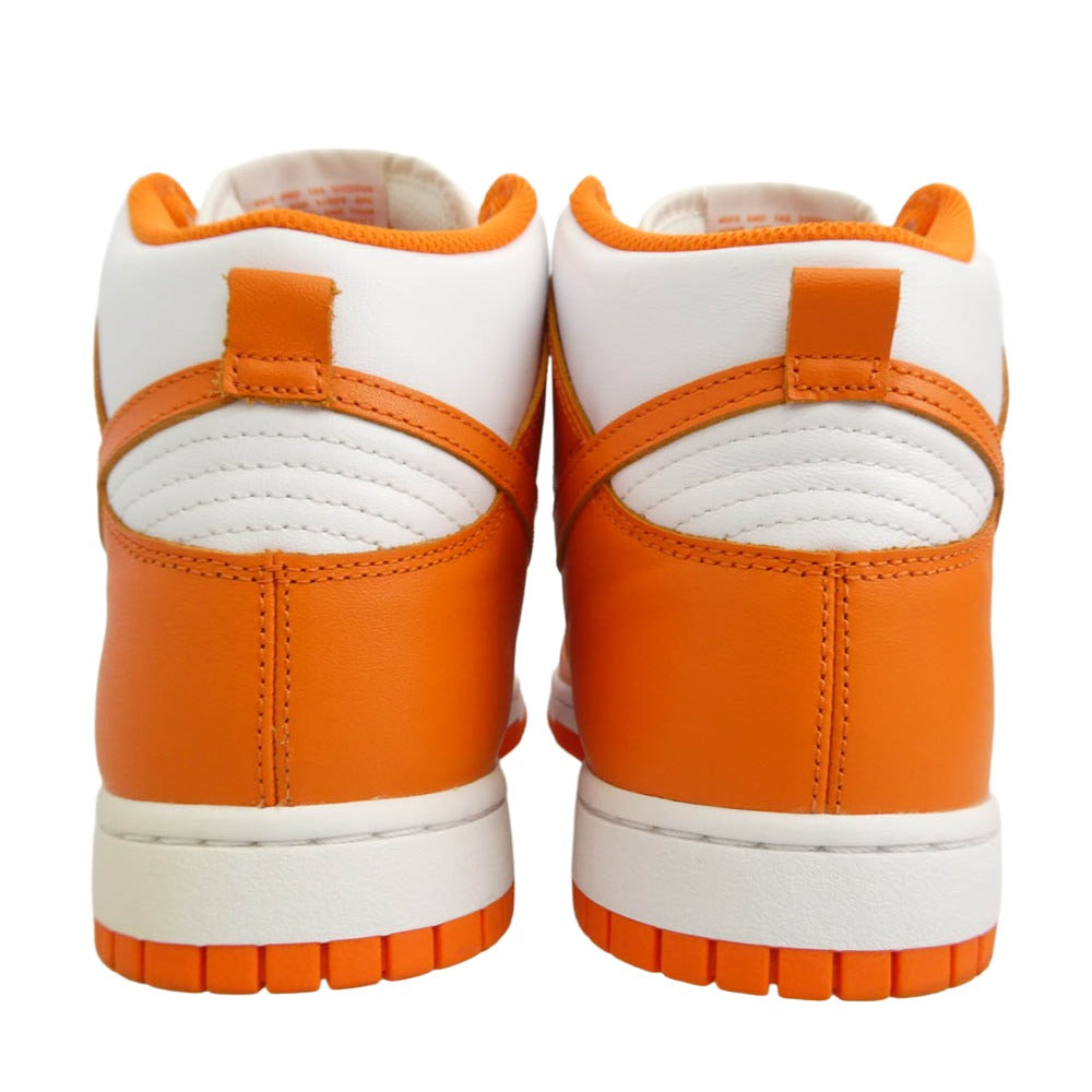 NIKE ナイキ DD1399-101 Dunk High Orange Blaze ダンク ハイ オレンジブレイズ スニーカー オレンジ系 ホワイト系 29cm【中古】