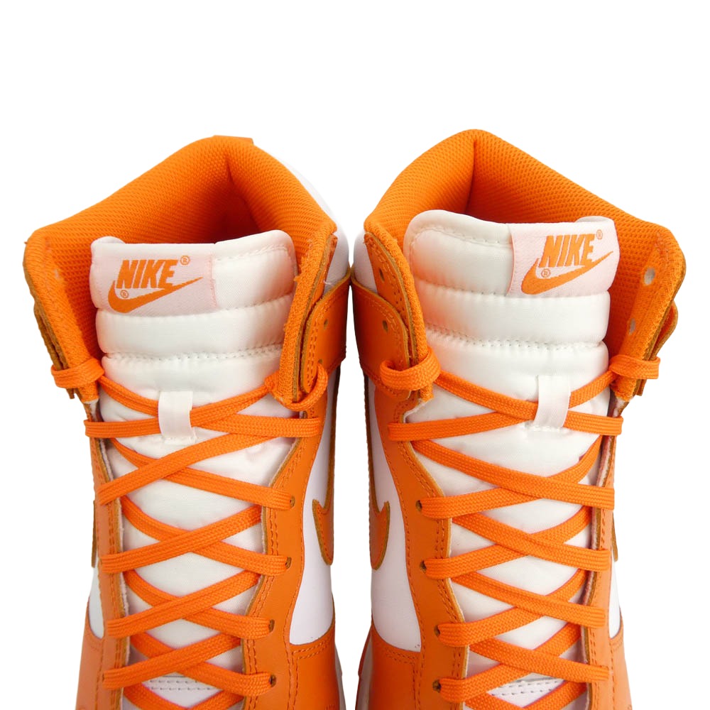 NIKE ナイキ DD1399-101 Dunk High Orange Blaze ダンク ハイ オレンジブレイズ スニーカー オレンジ系 ホワイト系 29cm【中古】