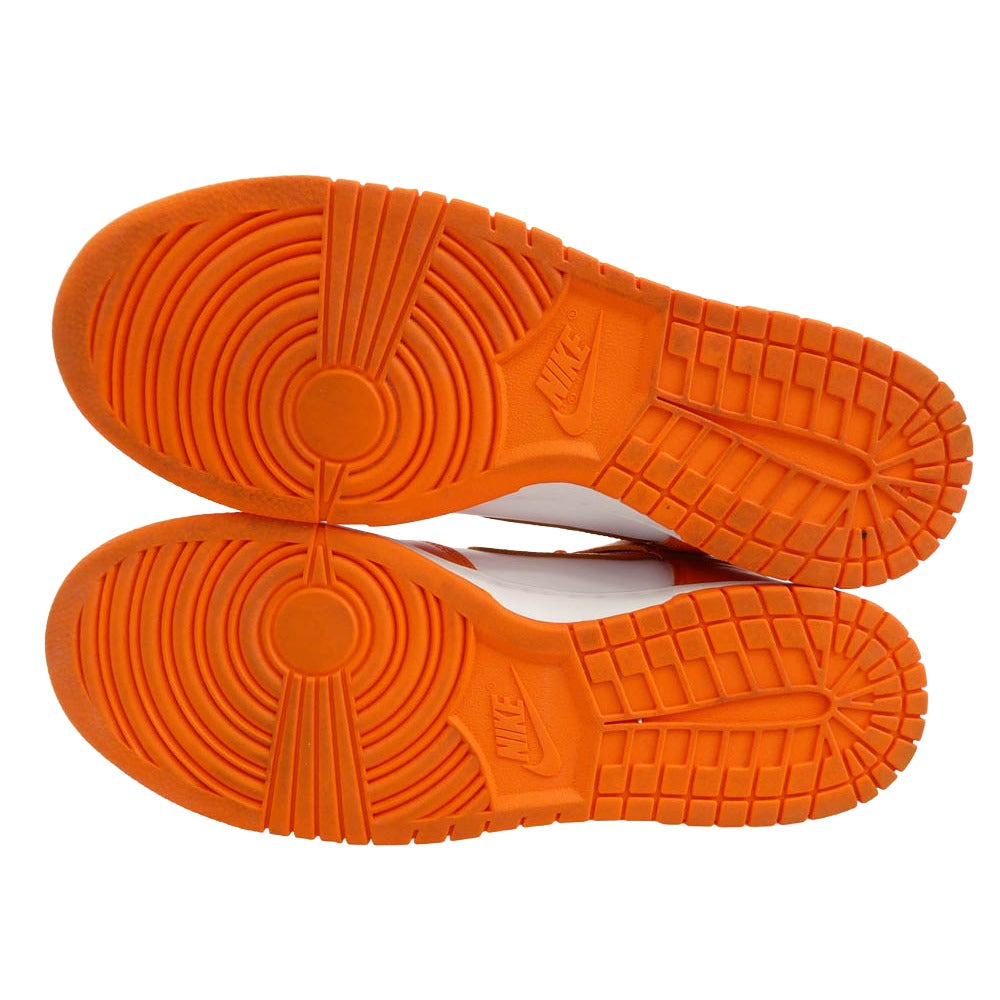 NIKE ナイキ DD1399-101 Dunk High Orange Blaze ダンク ハイ オレンジブレイズ スニーカー オレンジ系 ホワイト系 29cm【中古】