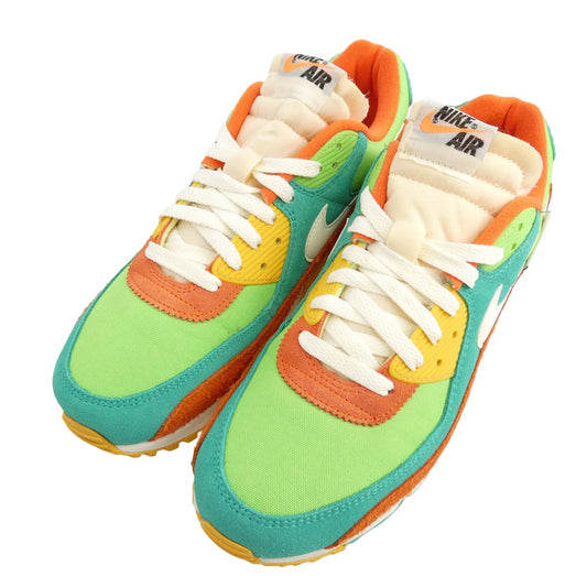 NIKE ナイキ DC9336-300 Air Max 90 SE Running Club Multi エアマックス ランニングクラブ マルチ スニーカー グリーン系 ブラウン系 29cm【中古】