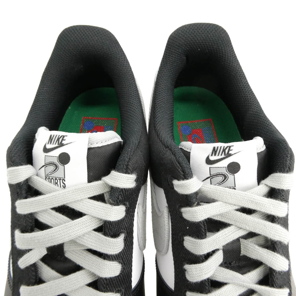 NIKE ナイキ CT2301-001 Air Force 1 LV8 EMB Kings AF1 エアフォース LV8 EMB キングス スニーカー ホワイト系 ブラック系 29cm【極上美品】【中古】